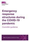 Councillor guidance on emergency response structures cover
