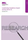 Leadership Academy impact survey 2018-19 COVER