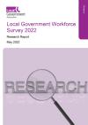 Local Government Workforce Survey 2022 report front cover