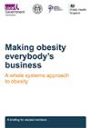 Making obesity everybody's business, front cover