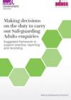 Making decisions on the duty to carry out Safeguarding Adults enquiries COVER