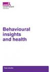 Behavioural insights and health