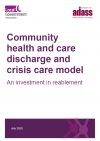 community health and care discharge and crisis care model