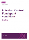 LGA briefing: Infection Control Fund Grant Conditions - pdf cover