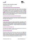 A screen shot of a LGA/NARE workforce update pdf