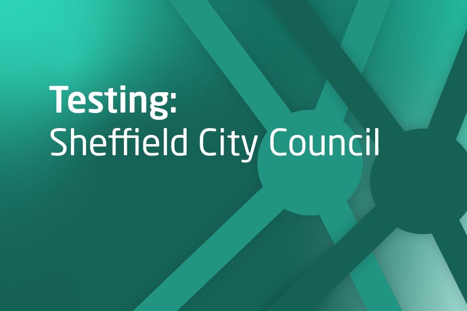 testing case study: sheffield