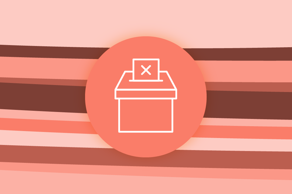 Voting box devolution icon
