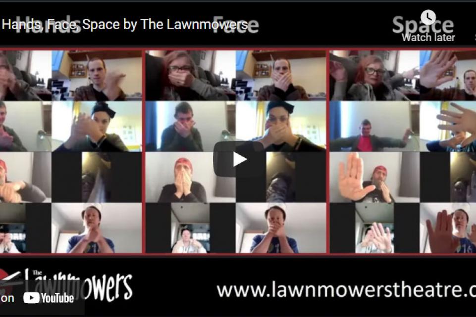 Hands Face Space video thumbnail by The Lawnmowers 