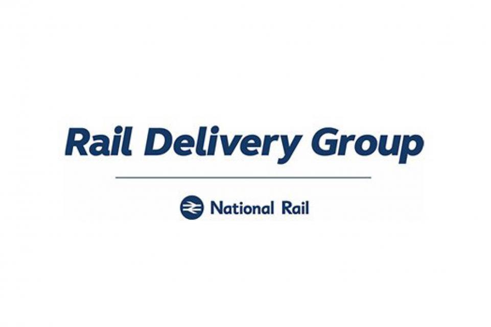 Logo for Rail Delivery Group