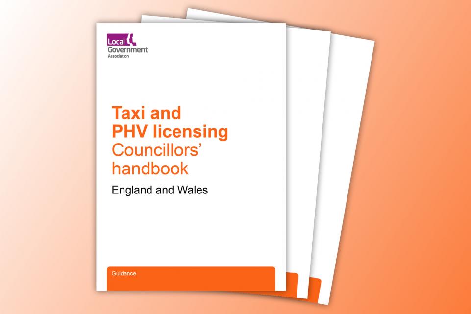 A pile of taxi and PHV licence publications