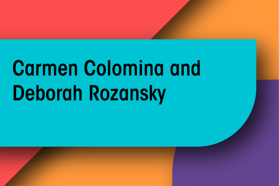 Carmen Colomina and Deborah Razansky