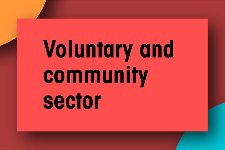 Voluntary and community sector